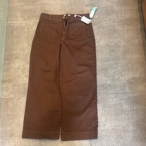 Marine Layer Chocolate Wide Leg Pants
